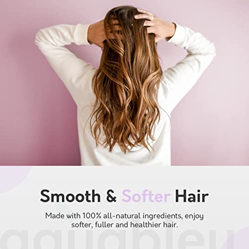 Aquableu Natural Lavender Vanilla Shampoo & Conditioner Set - Gentle Ultra Calming Multitasking Cleanser - Nourishing & Restorative - Jojoba Oil - Sulfate & Paraben Free - For Color Treated Hair 16 Oz (Packaging May Vary) #TOP1