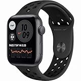 Apple Watch SE NIke Aluminium 44mm SpaceGrau (Sportarmband anthrazit/schwarz)