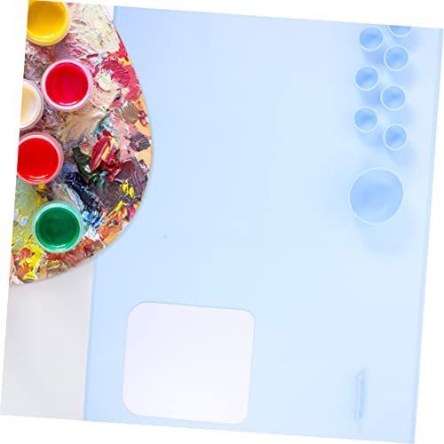 TEHAUX 5 Conjuntos tapete de desenho de silicone deskpad tapete dobravel tapete de silicone para pin