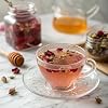 Suncore Foods Dried Rose Petals Bloom, Caffeine-Free Tea, Gluten-Free, Non-GMO, 0.3oz (1 Pack)