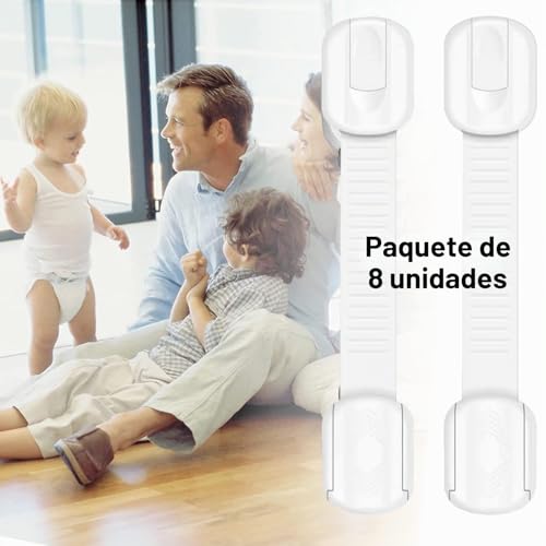 Miniatura 2 de 47 Pcs Kit Seguridad Bebe Para Bebés Y Niños 12 Protector Enchufes 3 Llaves 20 Protectores De Esquina De Mesa 8 Cerraduras De Seguridad Para Bebés Y Niños 4 Bloqueo De Puerta Anti Pellizco
