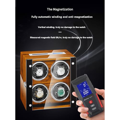 Watch Winder intelligent avec écran tactile LCD et modes TPD programmables - 3