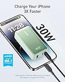 Anker Power Bank, 533 Power Bank (PowerCore 30W), Power IQ 3.0 Portable Charger with PD 30W Max Output, 10,000mAh Battery Pack for iPhone 16/15/14/13 Series, Dell, Microsoft Surface, iPad Pro,and More - Image 2