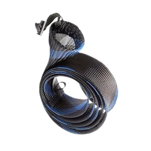 Fishing Rod Sleeve - Free Protective Mesh, Expandable Pole Sock with Elastic Lanyard Band, Snag Resistant Mesh, Ideal for Organi
