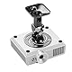 deleyCON Universal Beamer Projektor Deckenhalterung +-25° Neigbar - 360° Schwenkbar - bis 15Kg - Deckenabstand 215mm - Kabelführung - Schwarz