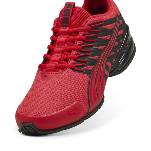 PUMA Tênis masculino Voltaic Evo Cross Trainer, For All Time Red-Puma Black, 44