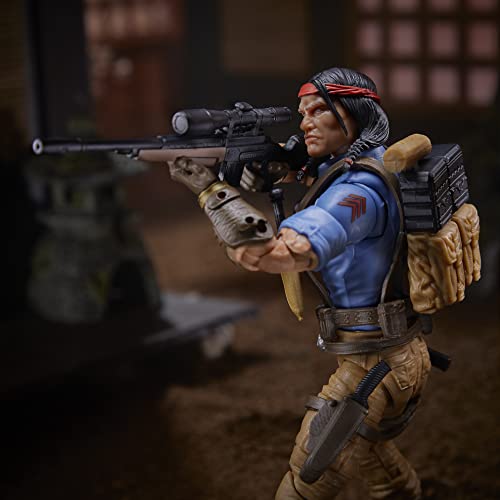 Boneco G.I. Joe Classified Series, Figura 15 cm e Acessórios - Spirit Iron-Knife - F4020 - Hasbro
