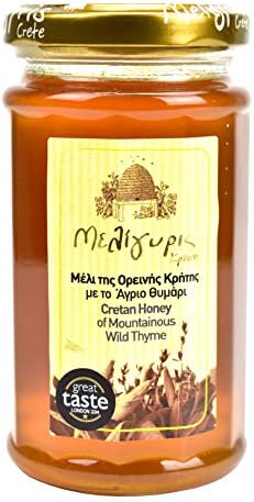 Greek Honey from Cretan Thyme by Meligyris | Pure Unblended Cretan Honey | 300gram