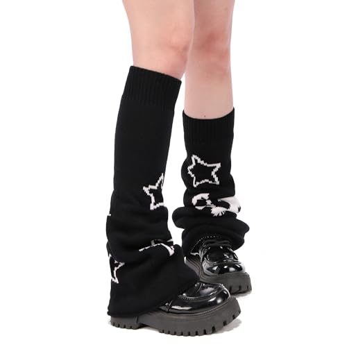 Image of CHIC DIARY Y2K Leg Warmers for Girls Women Kawaii Legs Warmer Harujuku Lolita Accessories Gothic Long Sock Ankle Warmers