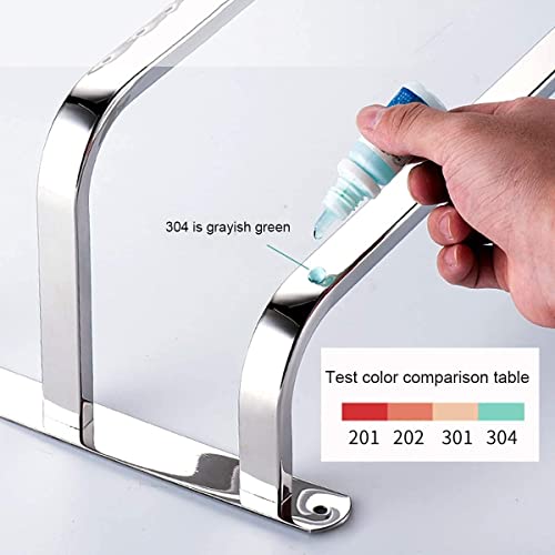 Support multifonctionnel de 40 cm en acier inoxydable contre l'humidité