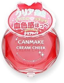 CANMAKE Cream Cheek [CL01] Clear Red Heart