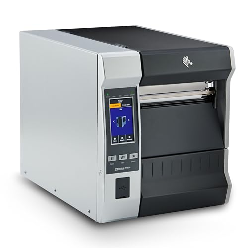 Zebra ZT620 Industrial Thermal Transfer Printer | Color Touch LCD | 6"