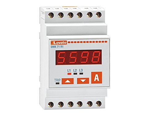 Ampèremètre triphasé DMK71R1 pour stopper les coupures de phase et pannes de courant
