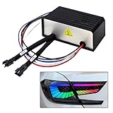 Turn Signal LED Controller RGB Multi-Color WS2812B Pixel Light Driver Suitable for Car taillights DRL Modification LED Light Strip Power on Welcome Light Brake Flashing RGBW/SK6812（SP800A-PRO