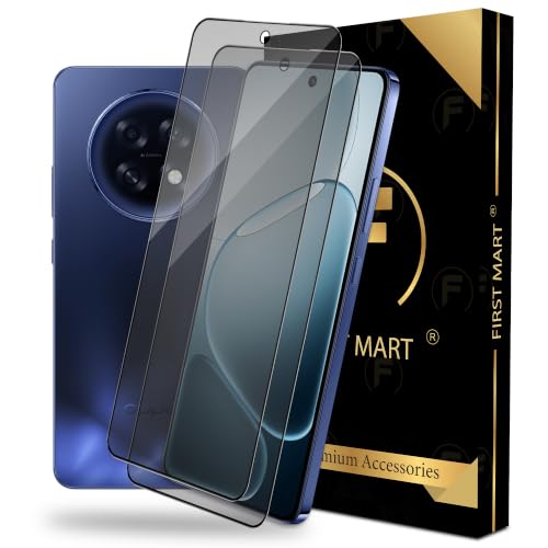 Image of FIRST MART Military-Grade Matte Anti-Glare Tempered Glass for Oppo F31 Pro Plus (6.59 Inch) With Installation Kit | Edge to Edge Coverage |Anti Glare, Bubble-Free [2 Pack]