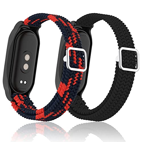 CHULN 2 Piece Straps Compatible with Xiaomi Mi Band 8 - Image 2