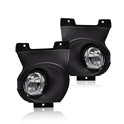 G-PLUS Fog Lights for 2011-14 Ford F150, Clear Lens, Pair