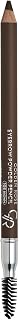 Golden Rose Eyebrow Powder Pencil No: 105 Brown - Pudralı Fırçalı Kaş Kalemi