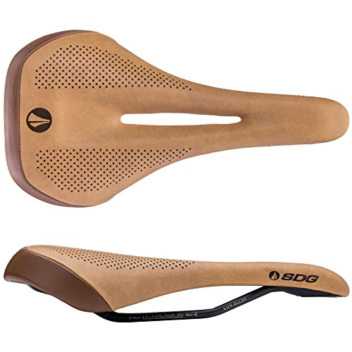 Sella Allure 2 Lux/alluminio, marrone/nera