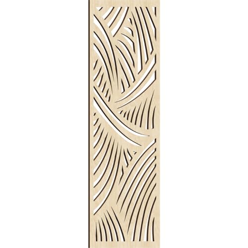 Image of Chester Decorative Pierced Fretwork Wood Wall Panels, 21 3 /8 inchW x 54 3 /8 inchH x 3 /8 inchT, Birch