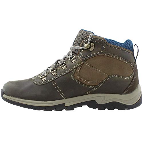 Timberland Women's Mt. Maddsen Waterproof Mid Hiking Boots, Medium Grey Full-Grain, 11 Medium