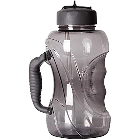 Gym Wasserflasche 1.5 Liter Large Capacity Wasserflasche Sport Wasserbecher Mit Griff Stroh Geeignet Cover