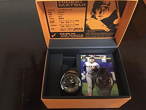 Amazon.co.jp: gsx2000年巨人軍優勝記念限定時計松井秀喜） : ファッション