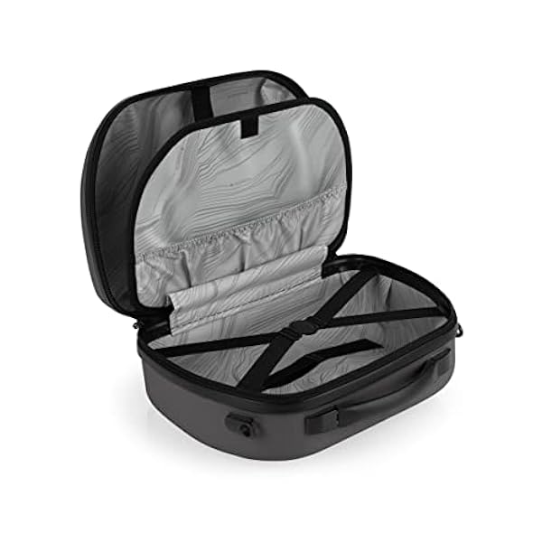 Beauty case Paradise rigido con capacità di 12 l, grigio, Trousse da viaggio