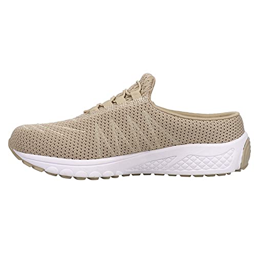 Propet Women's Tour Knit Slide Sneakers, Sand, 13 Xx-Wide Us #TOP16