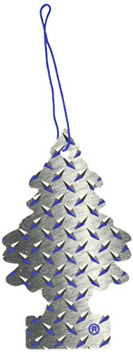 Image of Car-Freshner Little Trees Hanging Car, Home and Office Air Freshener, Pure Steel Scent (Pack of 6)
