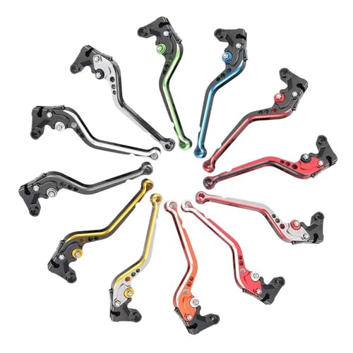 Manetas freno embrague cortas de aluminio mecanizado para motos F650GS y F700GS 3