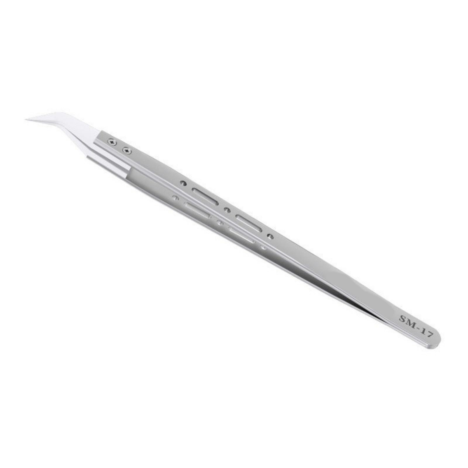 Tsophreniq B Industrial Ceramic Tweezer Precisions Pointed Ceramic Tweezer For Sensitive Components Electronic Repair Non Scratch Tweezers