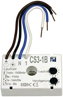 Elektrobock CS3-1B Przekaźnik dobiegowy podtynkowy, biały