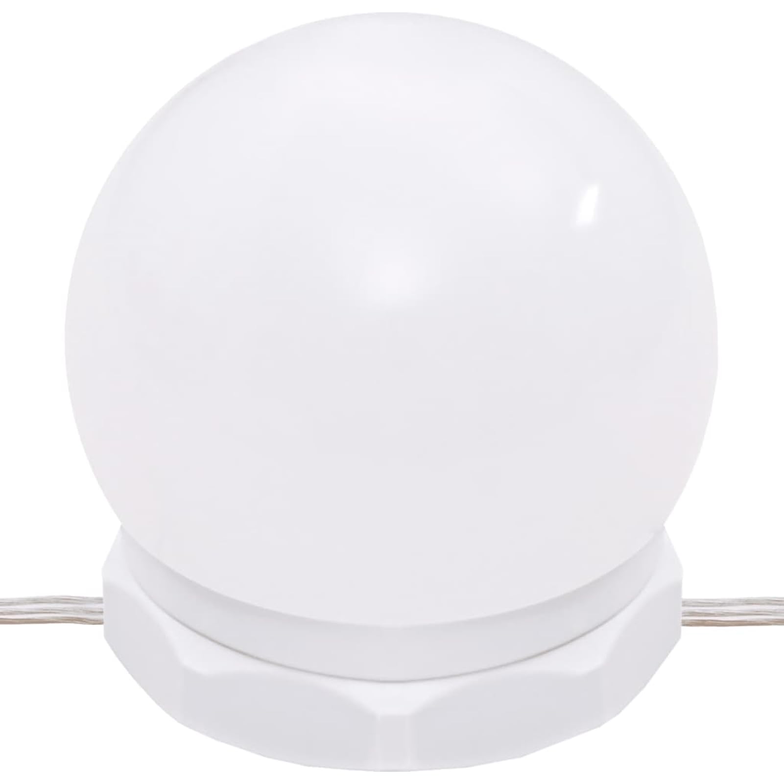 Gecheer Tavolo da toeletta a LED, bianco, 60 x 40 x 140 cm, unico, per gli appassionati di bellezza