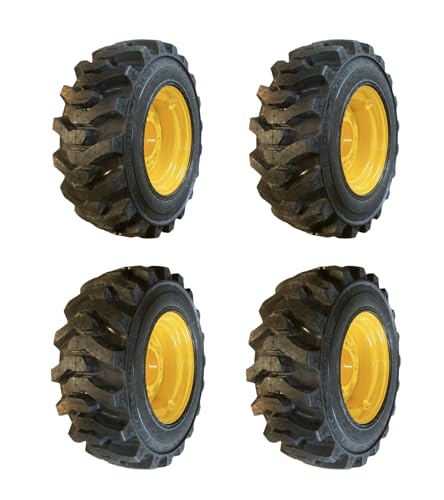 Galaxy Tires 4-12-16.5 Galaxy Muddy Buddy Skid Steer Tires/Rims