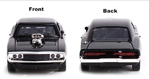 Image of Alloy Car Model Diecasts Metal Toy with Sound /Light /Pull-Back Off-Road Vehicles Car Model Collection Kids Toys Gift Multicolor Pack of 1 (1:32 Dodge Charger)