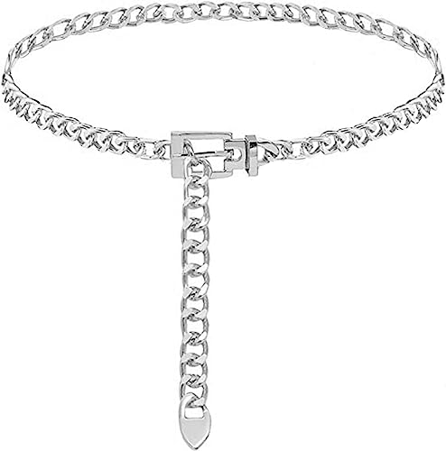 Chain Belts for Women Chunky Waist Chain Belt Punk Belt for Girls Dresses