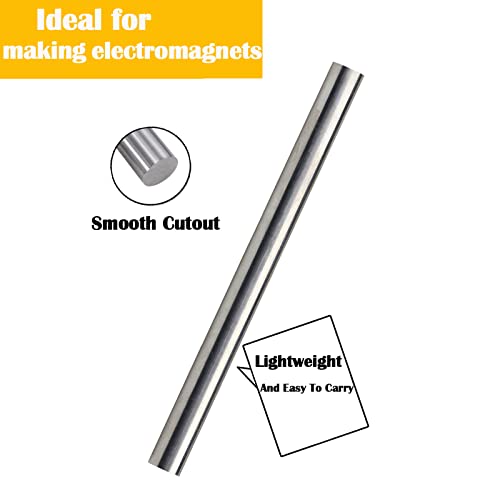 Abjhcad POFE-01248 Soft Iron Rod, High Pure Iron Rod thumb #3