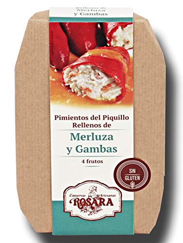 pimiento relleno de merluza y gambas lata a-f 270 ml