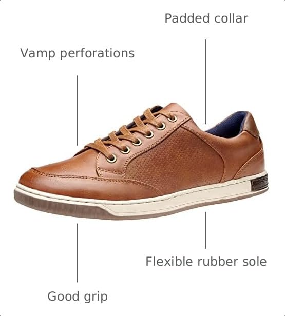 Image of Jousen Men's Casual Shoes Dress Sneakers