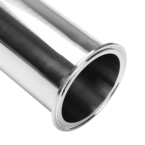 DERNORD Sanitary Spool Tube with Clamp Ends,Stainless Steel 304 Seamless Round Tubing with 3 Inch Tri Clamp 91MM Ferrule Flange (Tube Length: 48 Inch / 1219MM) by DERNORD - Image 6