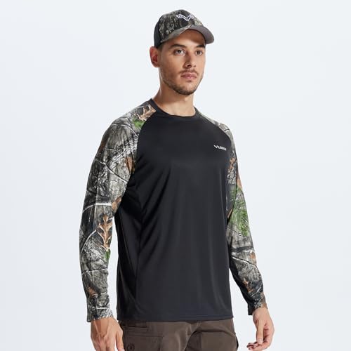 LOOGU Men's UPF 50+ UV Sun Protection SPF Rash Guard Lightweight Long Sleeve Shirts Outdoor for Fishing Hiking Swimming3