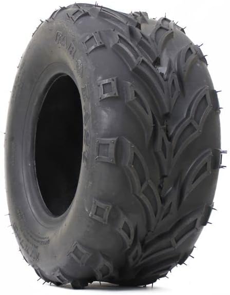 Replacement V-Tread Front Tire 17x7x8 for use with 150cc and Mid-Size Go Karts Part # 14751