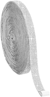 3 Yards Acrylic Rhinestone Diamond, Self Adhesive Crystal Ribbon DIY for Arts Crafts Celebration Even Car Phone Decoration