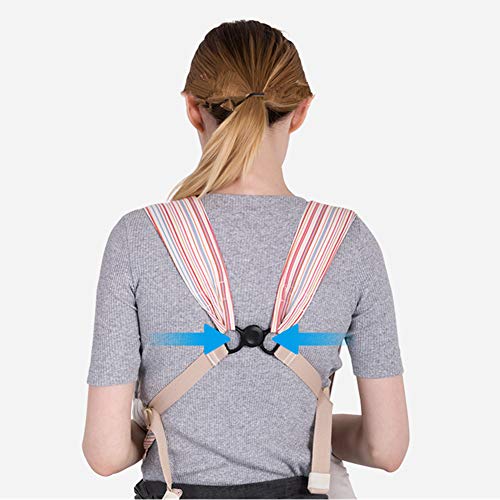 Babydrager, Sunzit Front Knuffel Baby Sling Multifunctionele Tas voor Pasgeboren Vier Seizoenen Enkele Terug Enkele Riem… - Image 4
