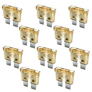 K24-Flachstecksicherung 10er Set 5A 32V