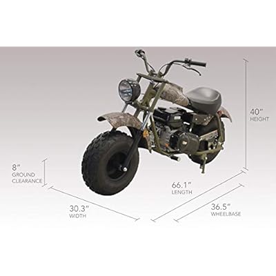 Buy Massimo Motor Mb0 196cc Engine Super Size Mini Moto Trail Bike Mx Street For Kids And Adults Wide Tires Motorcycle Powersport Carb Approved Black Online In Vietnam B086ph37sl