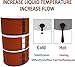 CFDZCP Metal Drum Heater Metal Oil Drum Heater with Adjustable Rotary Thermostat, Silicone Pail Barrel Heat Pad Warmer, Oil Gas Tank Heater，Industrial Heating (Size : 152x25CM/60x10IN 2000W)