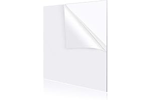 12" x 12" Clear Plexiglass Sheet: Protect and Display