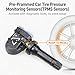 MotoParAcc 433Mhz Pre-Programmed Car Tire Pressure Monitoring Sensors, TPMS Sensors Set of 4 Compatible with 13516165 13528563 Replacements for Chevy Silverado Blazer Corvette GMC Yukon Cadillac
